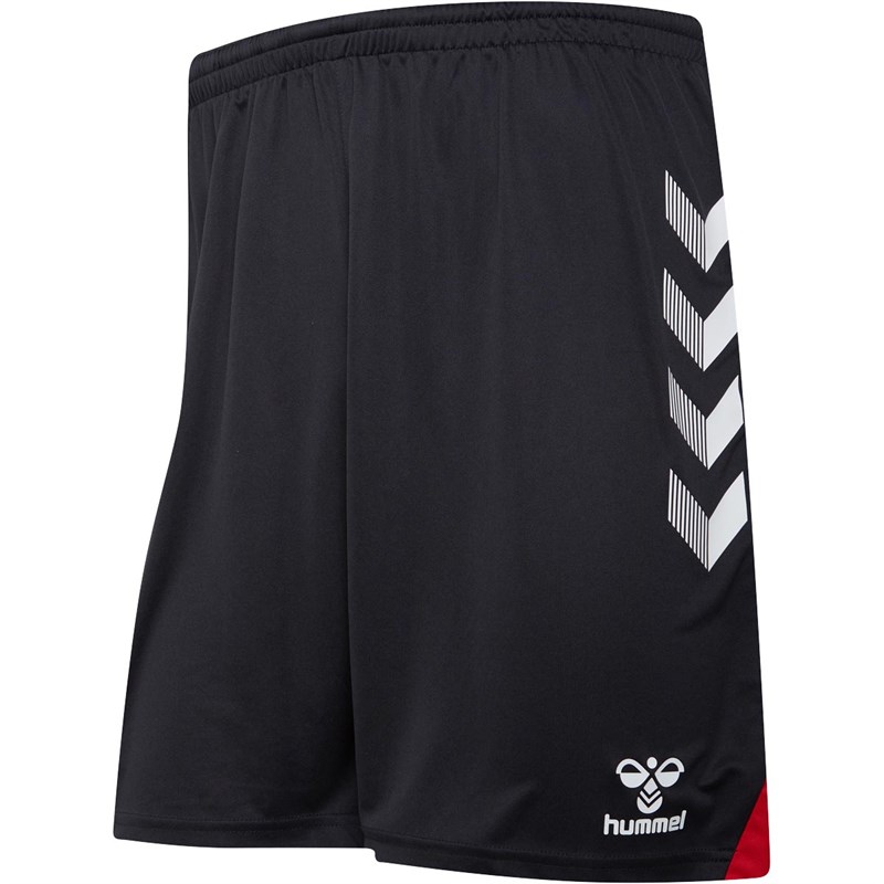 Hummel Mens CAFC Charlton Athletic 20-21 Away Shorts Black/White