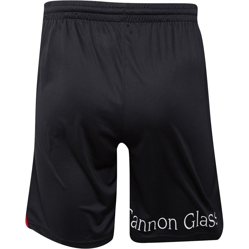 Hummel Mens CAFC Charlton Athletic 20-21 Away Shorts Black/White