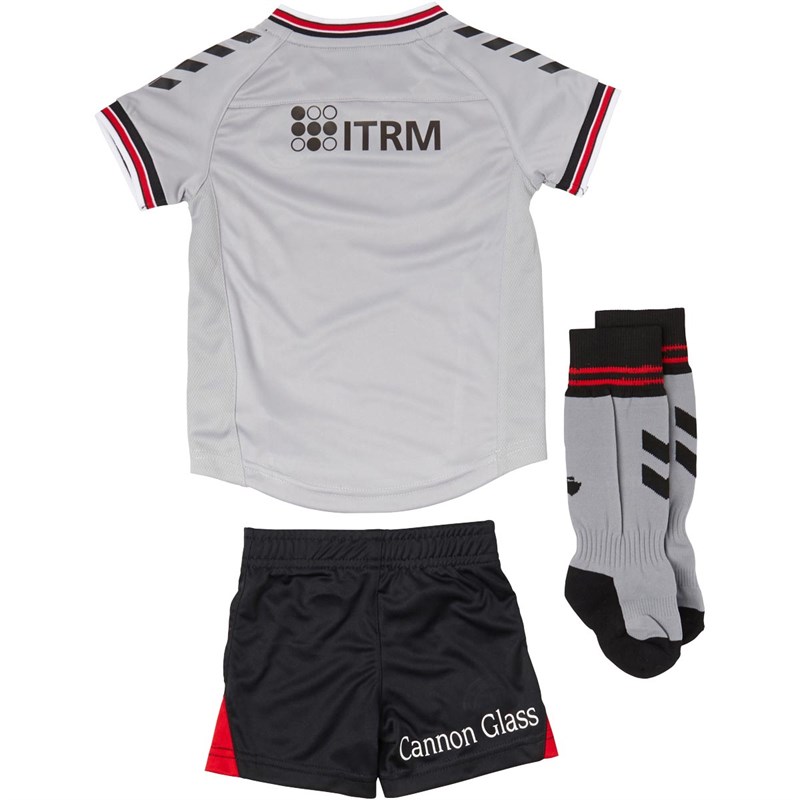 Hummel Kleinkind CAFC Charlton Athletic 20-21 Away Mini Kit Fußball Shorts Blau