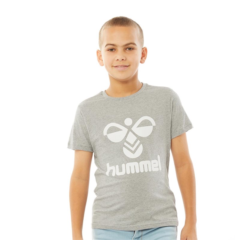 Hummel Junior Hmltres T-Shirt Grey Melange