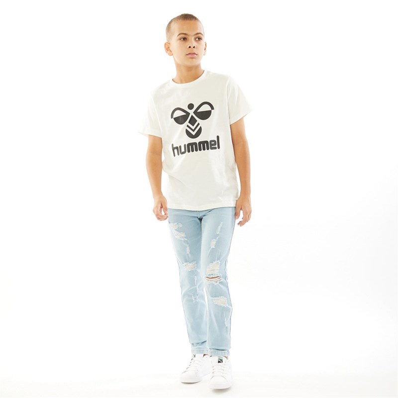 Hummel Junior Hmltres T-Shirt Whisper White