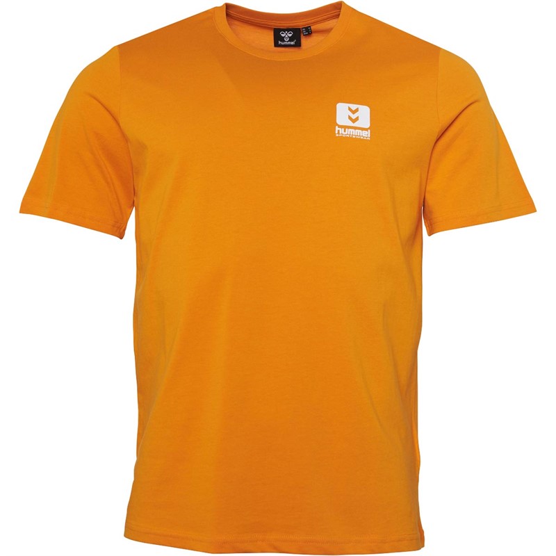 Hummel Herre Legacy Liam T-shirts Orange