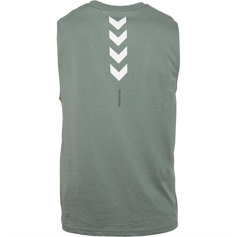 Hummel Débardeurs TE Callum Homme Vert