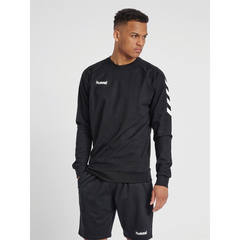 Hummel Herre Go Cotton Sweatshirts Sort