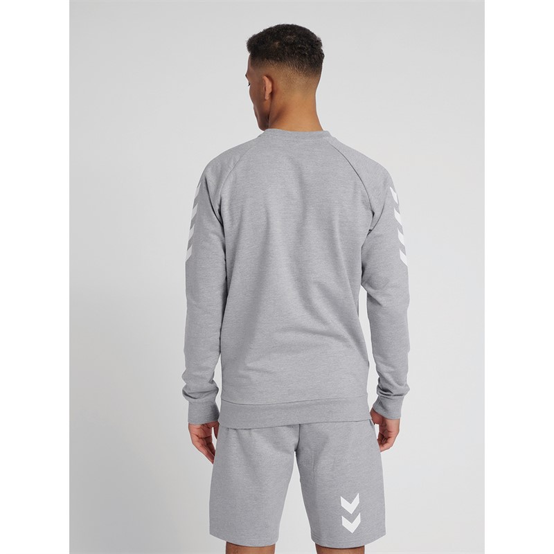 Hummel Herre Go Cotton Sweatshirts Grå