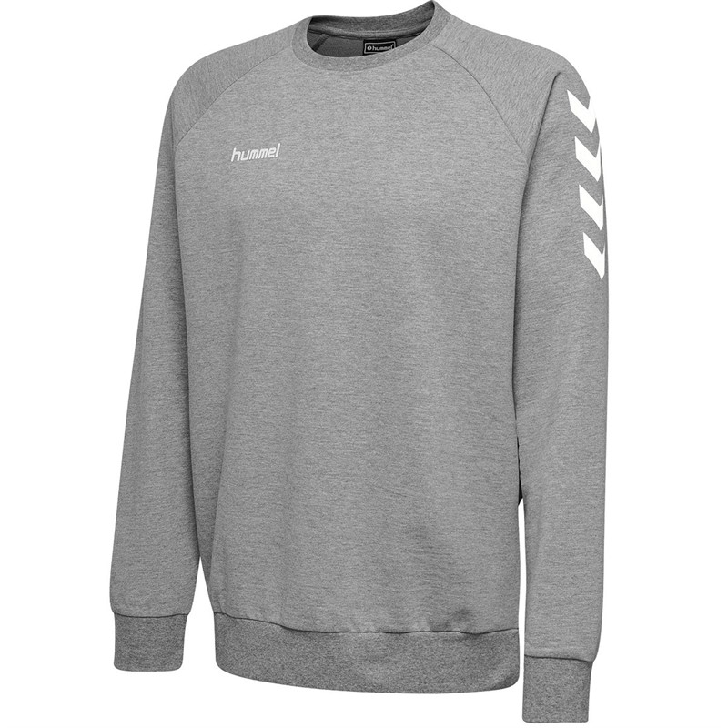 Hummel Herre Go Cotton Sweatshirts Grå