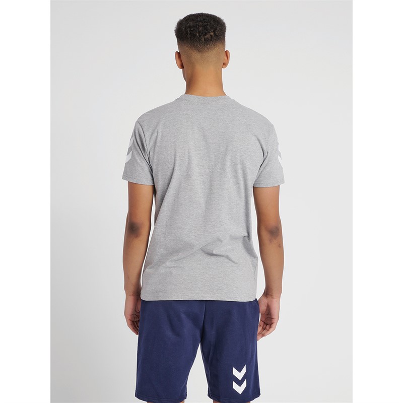 Hummel Herren T-Shirt Grau Melange