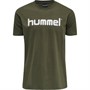 Hummel Herre Go Cotton Logo T-shirts Grøn