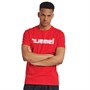 Hummel Herren Go Cotton Logo T-Shirts Rot