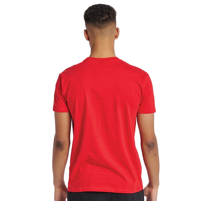 Hummel Herren Go Cotton Logo T-Shirts Rot