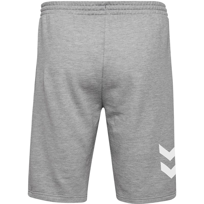 Hummel Kids Cotton Bermuda Shorts Grey Melange