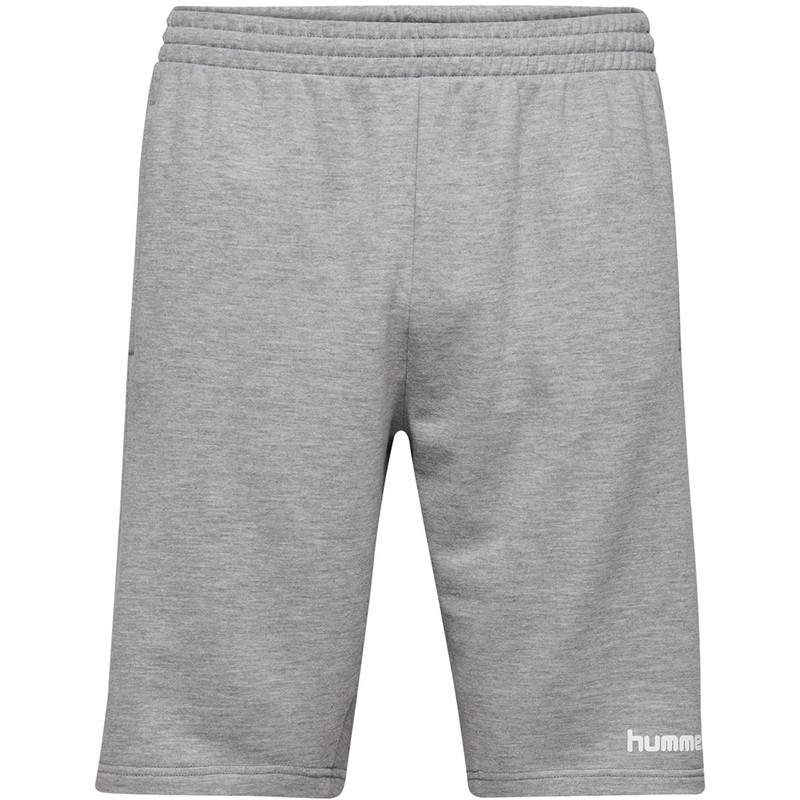 Hummel Kids Cotton Bermuda Shorts Grey Melange