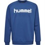 Hummel Børn Cotton Logo Sweatshirts Blå