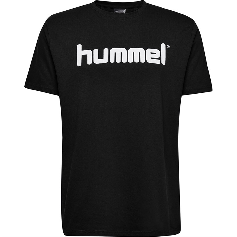Hummel Kids Cotton Logo T-Shirt Black