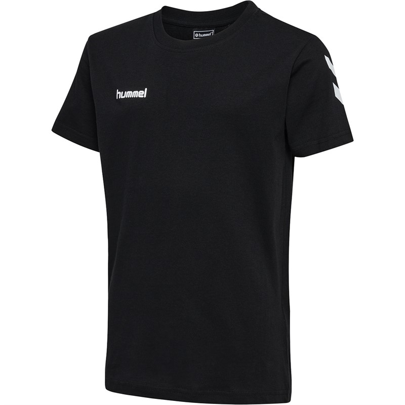 Hummel Kids Cotton T-shirts Zwart