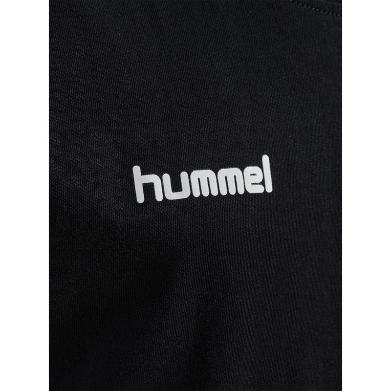 Hummel Kids Cotton T-shirts Zwart