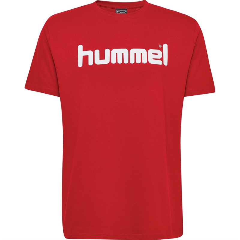 Hummel Kinder Cotton Logo T-Shirts Rot