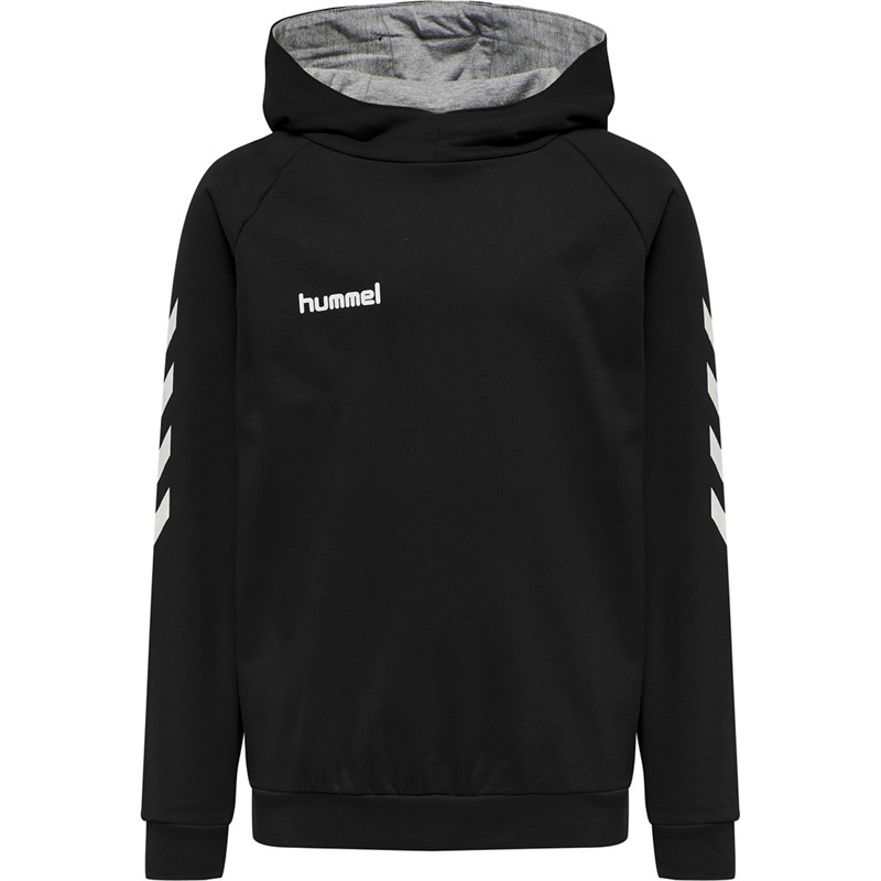 Hummel Kids Cotton Hoodie Black