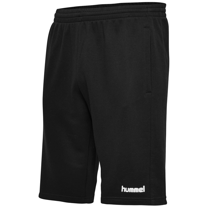 Hummel Kinder Baumwolle Bermuda Shorts Schwarz