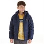 Hummel Getailleerde Gevoerde Hoodie met Kap Jongens Hmlbilbo Tex Zwart Iris