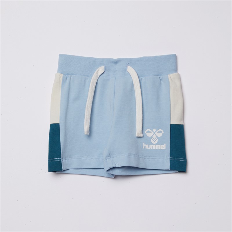 Hummel Short de bain bébé Garçon Hmldream blocs Bleu céruléen