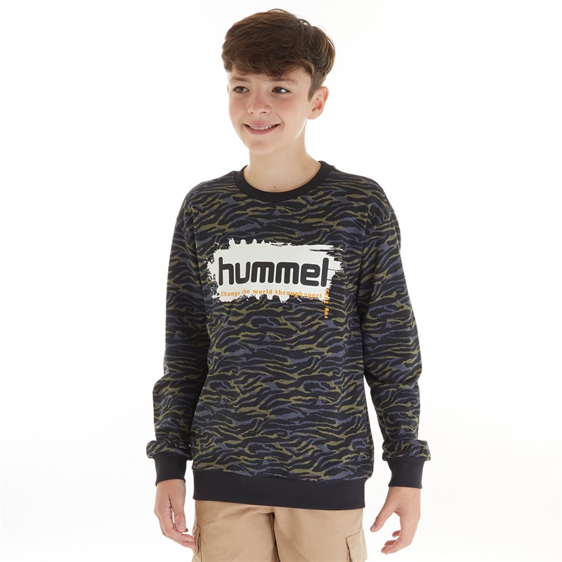 Hummel Sweatshirt Junge Hmlfrede Schwarz