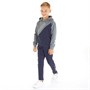 Hummel Junge Trainingsanzug Schwarz Iris