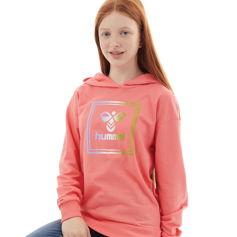 Hummel Sweat-Shirt Fille junior Hmlleiden Corail doux