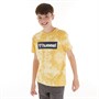 Hummel T-shirt Hmljump AOP Okker drenge