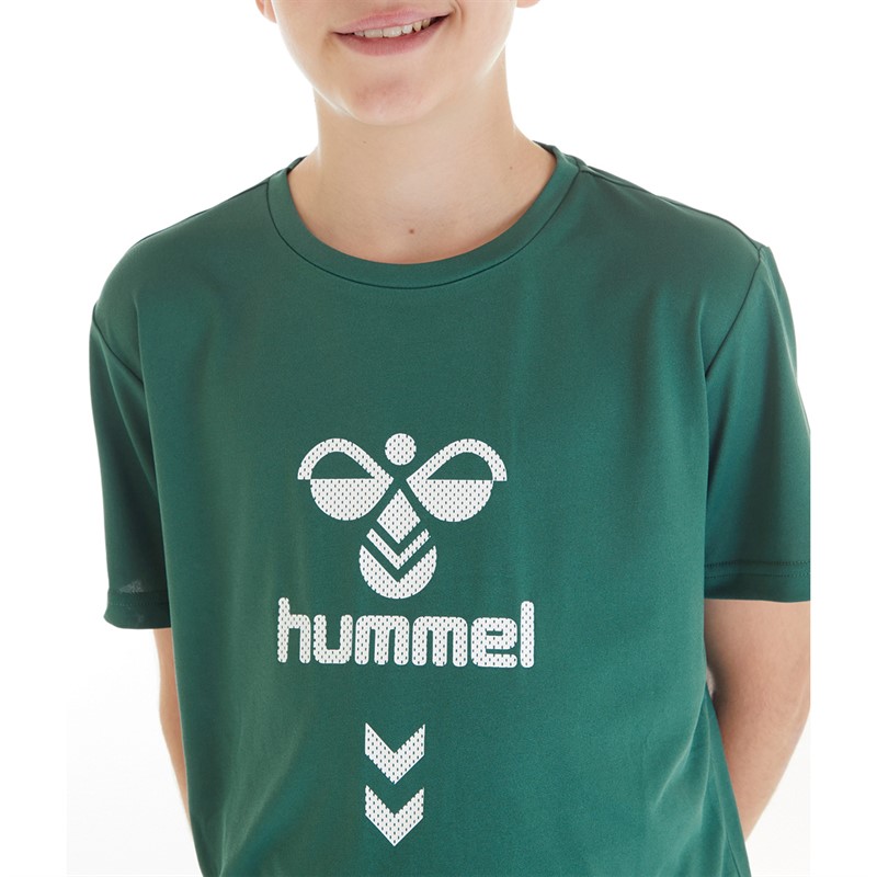 Hummel Fußball Set Junge Hmlsuper Grün Mallard