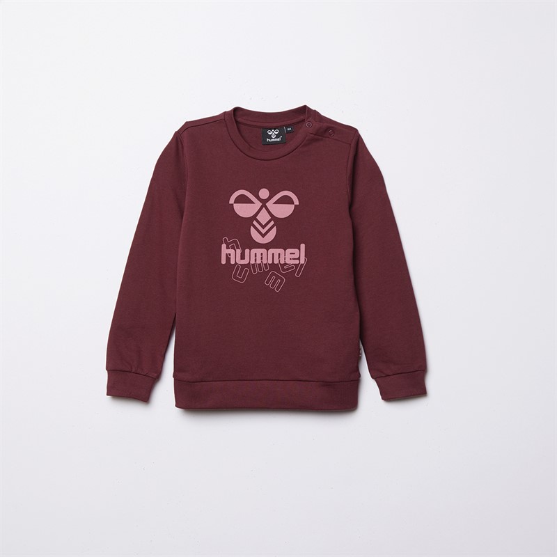 Hummel Dziecięca Hmlspirit Bluza Sportowa Czerwona