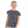 Hummel T-shirt Hmldiza Iron Gate Meisjes junioren