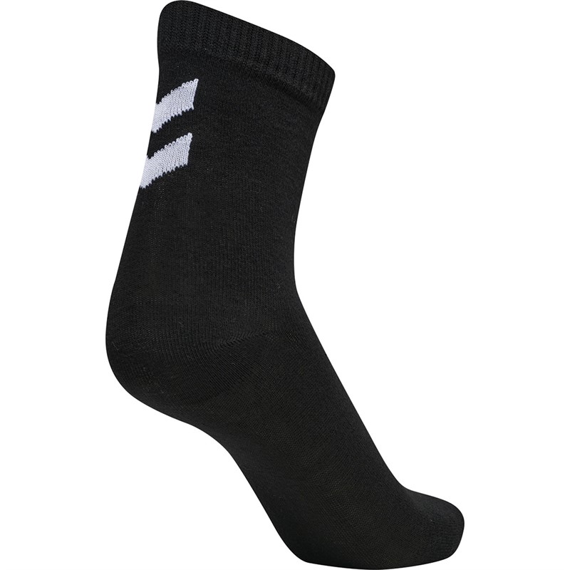 Hummel Boys My Day Six Pack Crew Socks Black