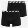 Hummel Boxers Noirs Hmlchevron Taille Élastique Homme Pacquet Double