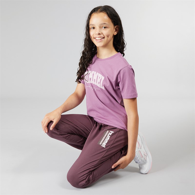 Hummel Pantalon de Survêtement Fille Hmltukas Marron