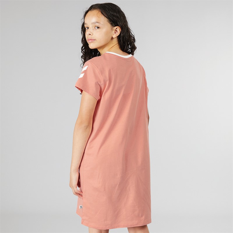 Hummel Meisjes Hmlmille T-shirt Jurk Roze