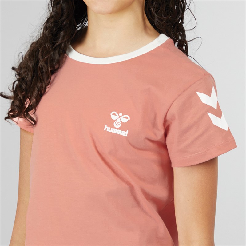 Hummel Meisjes Hmlmille T-shirt Jurk Roze