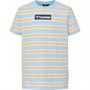 Hummel Drenge Hmljump Stribe T-Shirt Blå