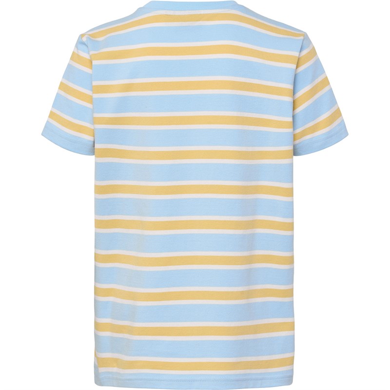 Hummel Drenge Hmljump Stribe T-Shirt Blå