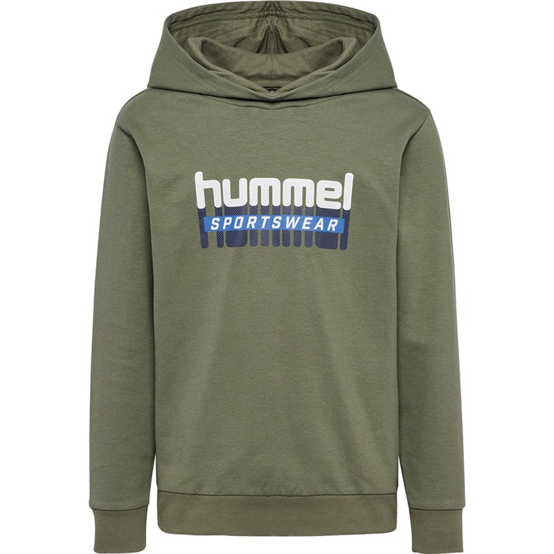 Hummel Jongens Hmltukas Hoodie Groen
