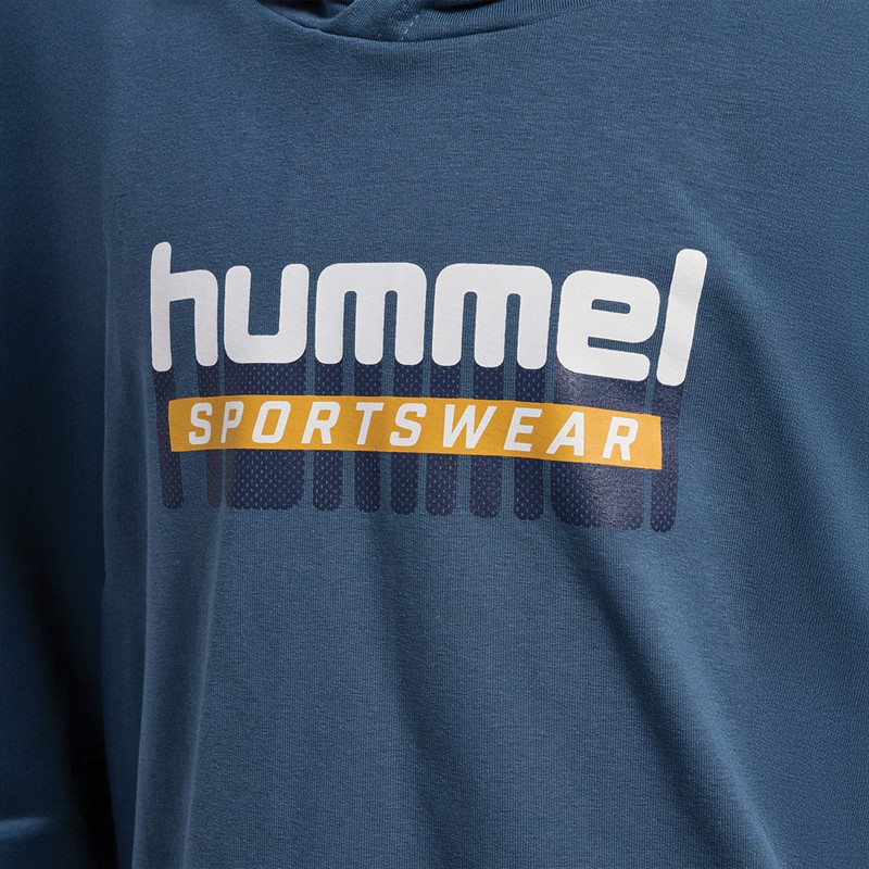 Hummel Drenge Hmltukas Hættetrøje Blå