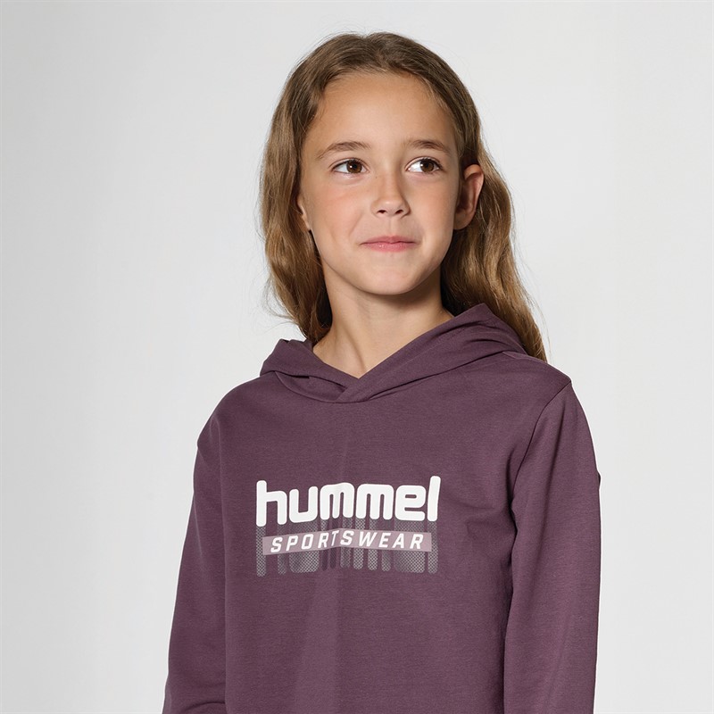 Hummel Meisjes Hmltukas Hoodie Bruin