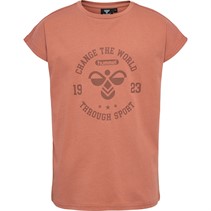 Hummel Fille Hmlmalin T-Shirt Marron