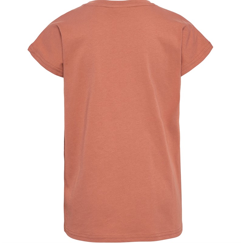 Hummel Fille Hmlmalin T-Shirt Marron