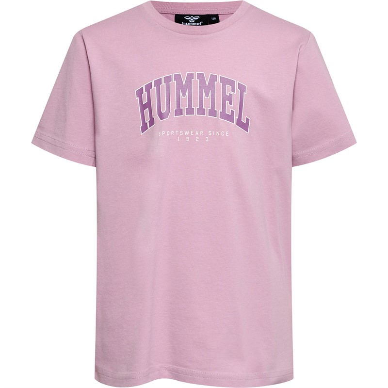 Hummel Piger Hmlfast T-Shirt Pink