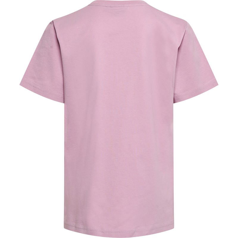 Hummel Piger Hmlfast T-Shirt Pink