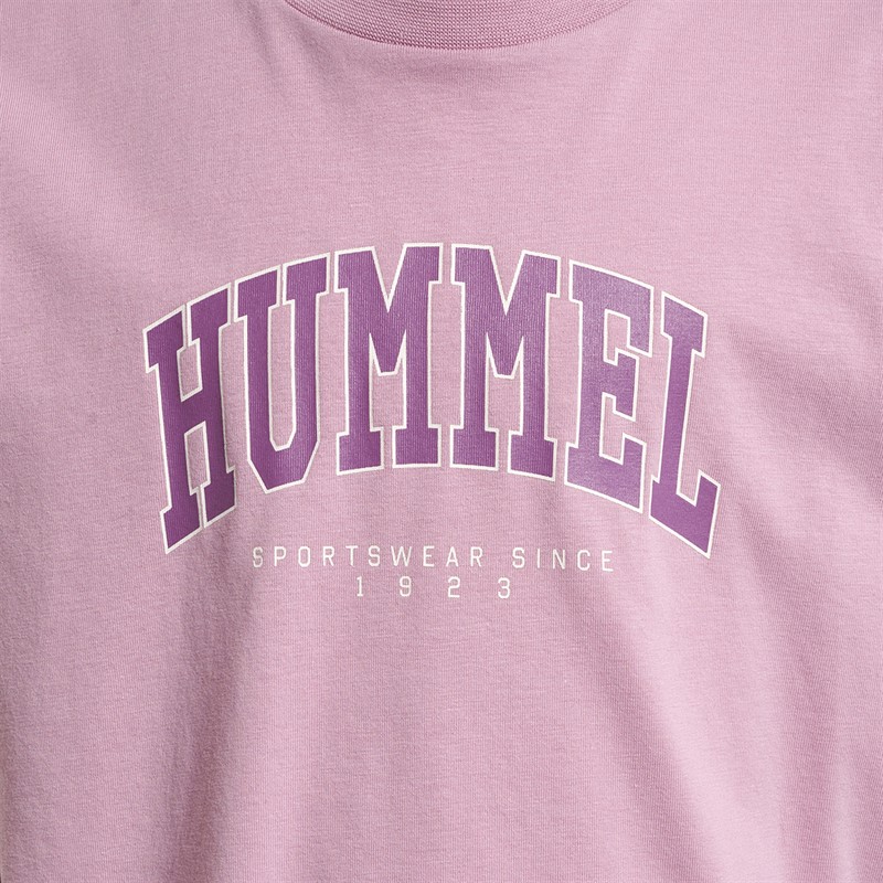 Hummel Piger Hmlfast T-Shirt Pink