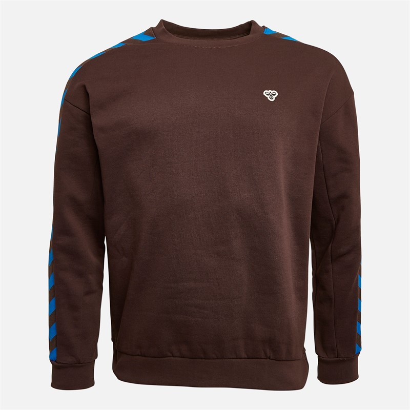 Hummel Sweat-Shirt Hmlarchive Coupe Ample Marron Homme