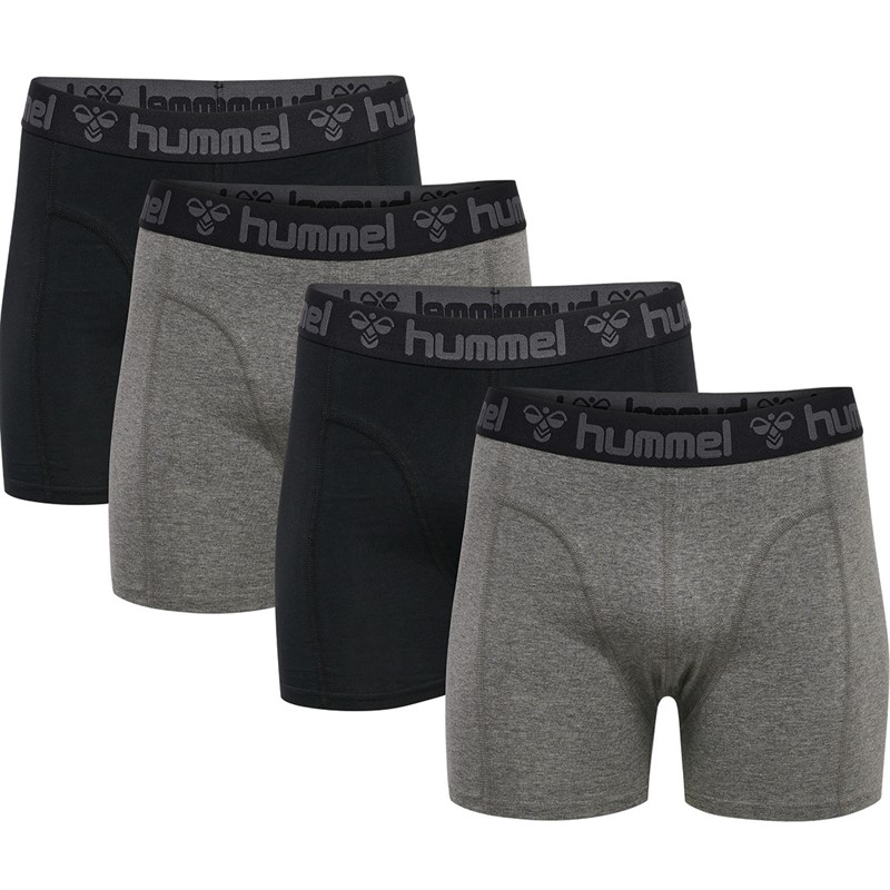 Hummel Herre Hmlmarston Fire Pakke Boksershorts Sort
