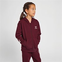 Hummel Sweat À Capuche Zippé Fille Hmltrece Rouge